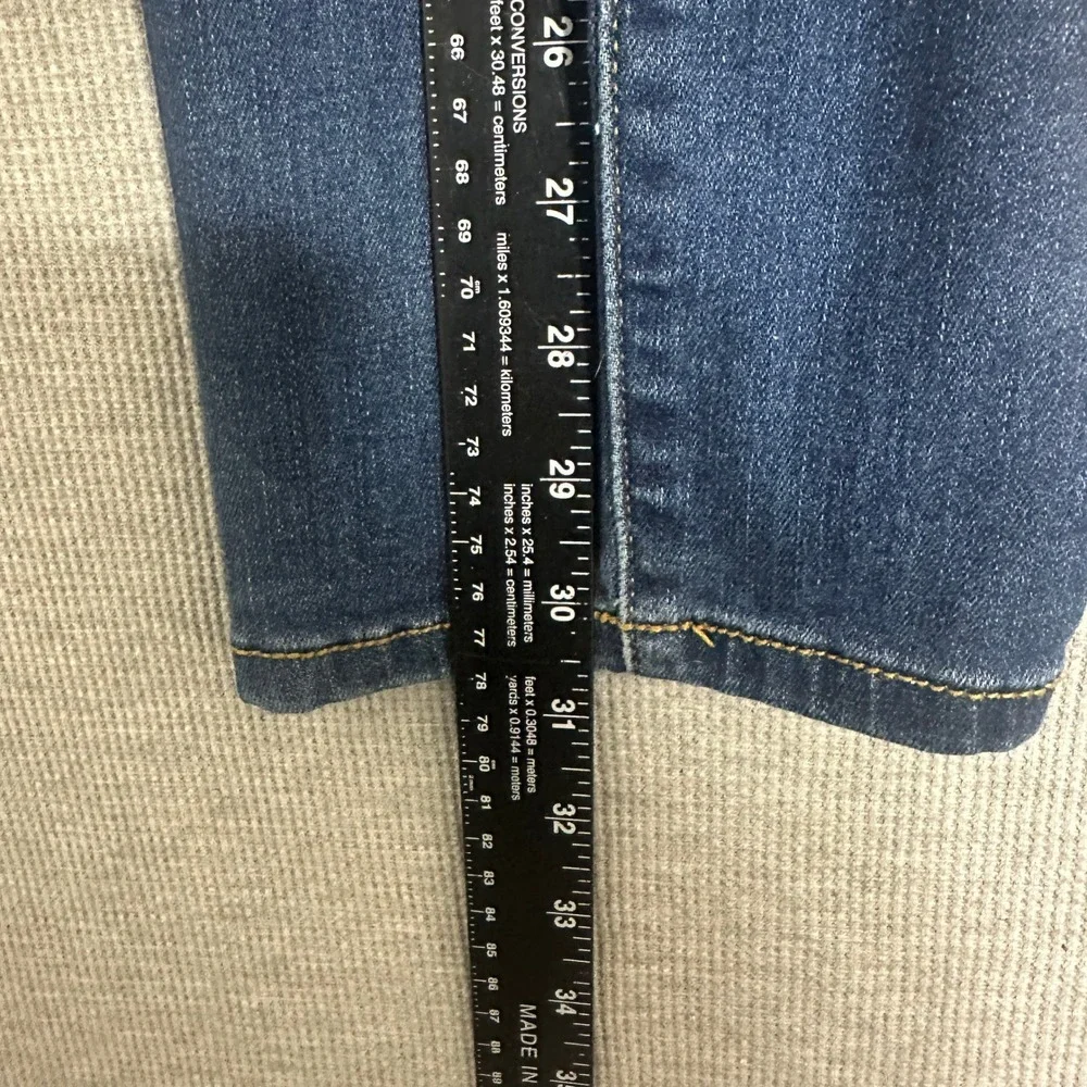 Judy Blue Straight Fit Dark Wash Jeans JB82356DK Blue Denim Womens Size‎ 15/32